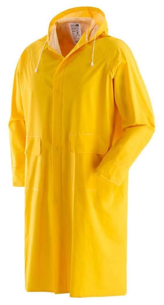 CAPPOTTO ANTISTRAPPO GIALLO TAGLIA XXL