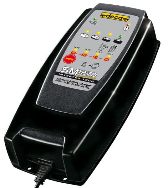 Caricabatterie auto moto furgoncini mantenitore Deca SM C70T