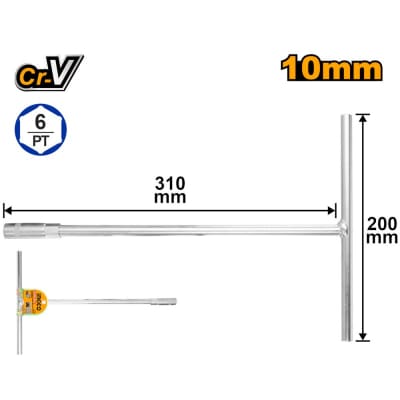 CHIAVE A T 10mm INGCO