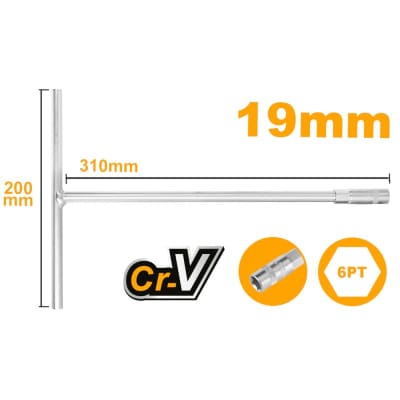 CHIAVE A T 19mm INGCO