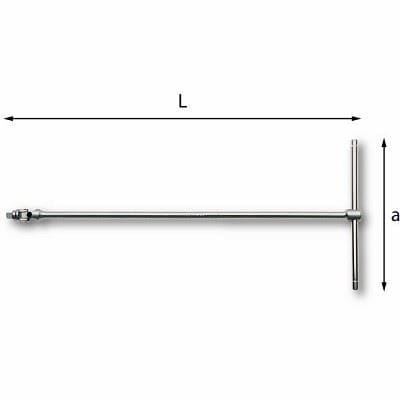 CHIAVE A T CON ATTACCO QUADRO SNODATO 273 Q USAG