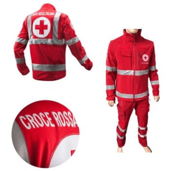 Completo Croce Rossa Italiana Elasticizzato art.334