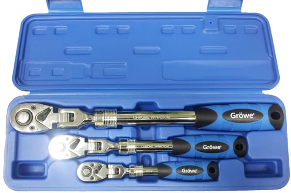 CRICCHETTO SET 3 pz SNODABILI E ALLUNGABILI GROWE