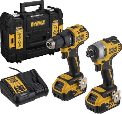 DEWALT KIT AVVITATORE DCD 708+DCF809 2 B.18 5AH