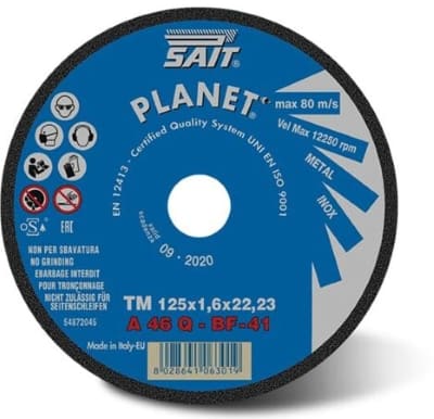 DISCO 125X1.6X22 SAIT PLANET