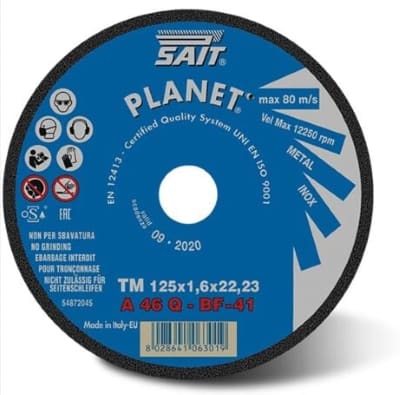 DISCO 125X1X22 SAIT PLANET