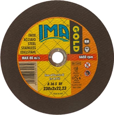 DISCO 230X2,0X22 INOX GOLD