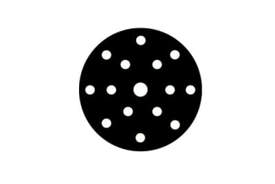 DISCO ABRASIVO 15 FORI P40 RUPES
