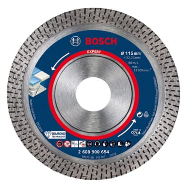 Disco diamantato Expert HardCeramic Ø115 mm