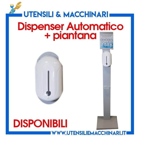 DISPENCER AUTOMATICO A PIANTANA