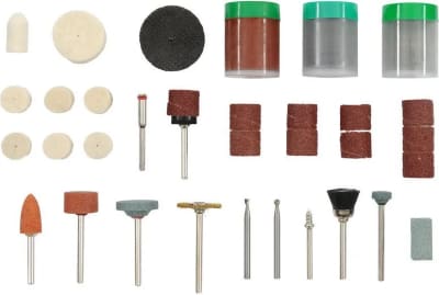 EINHELL Set mini accessori per smerigliatrice a stelo - 105 pezzi