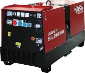 GENERATORE GE33 VSX SU BASE SENZA QUADRO INTERVENTO AUTOMATICO