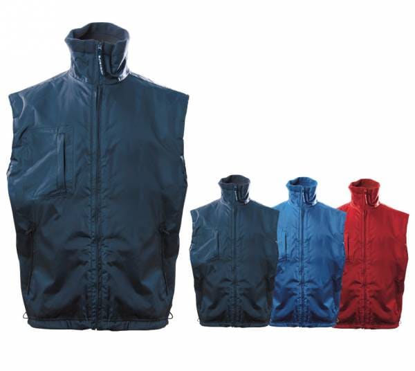 Gilet trendy in pongee art 410 Bluetech