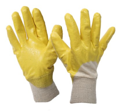 GUANTO IMPREG.NBR DORSO GIALLO BLUCITY