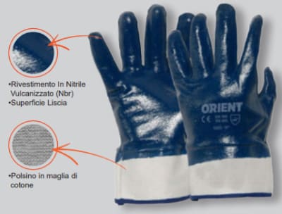 GUANTO NITRILE NBR BLU C/MANICHETTA ORIENT