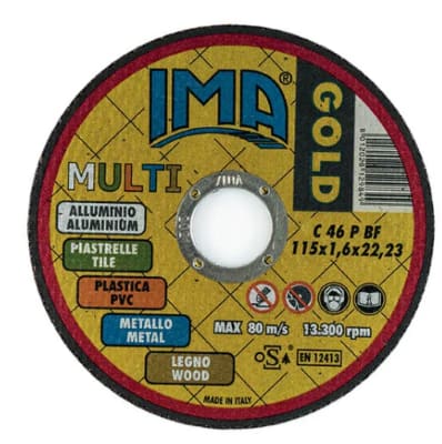 IMA DISCO 115X1,6X22 MULTI GOLD