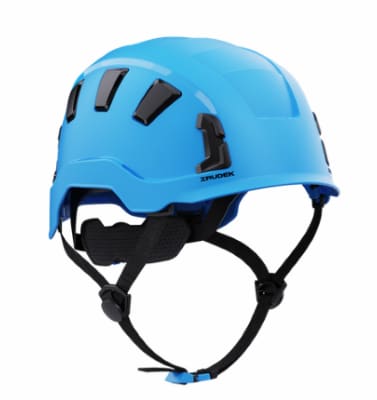 IRUDEK CASCO OREKA II NERO/BLU/ARANCIO