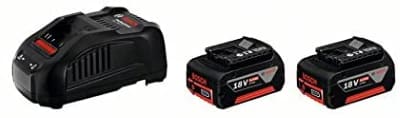 KIT 2 BATT.6AH 18V + CARICABATT. BOSCH