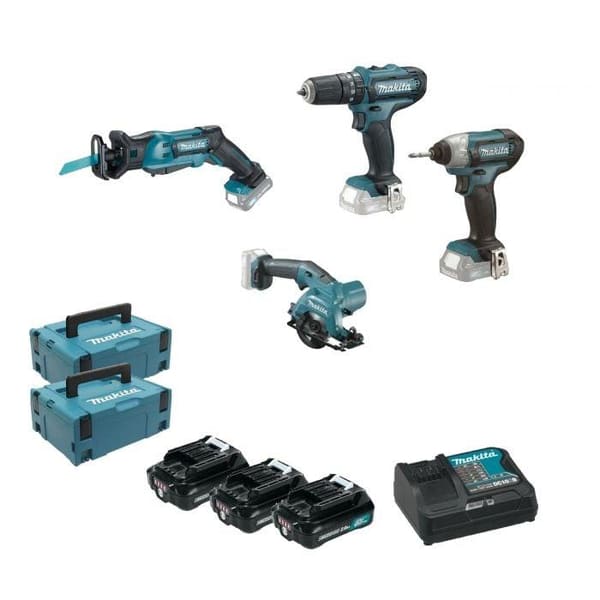 KIT HP333+TD110+HS301+JR103+2Ax3 MAKITA