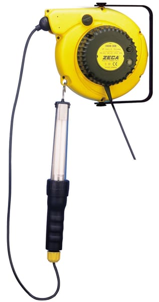LAMPADA ARROTOLATORE CON NEON 5907/308 230V ZECA