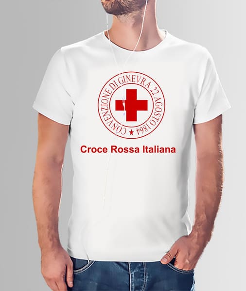 Maglietta 1/2 Manica Croce Rossa Italiana