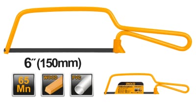 MINI SEGHETTO AD ARCO 150MM INGCO
