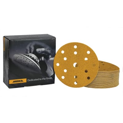 MIRKA DISCHI GOLD 150mm Grip 15F P80, 100/Conf.