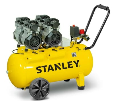 NUAIR COMPRESSORE PORTATILE SILENZIOSO 6Lt DST 100/8/6 STANLEY
