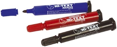 PENNERELLO MARKER PERMANE.NERO/ROSSO LTF pz 1