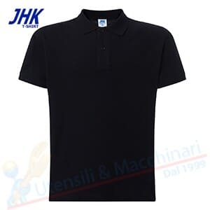 POLO UOMO NERA JHK