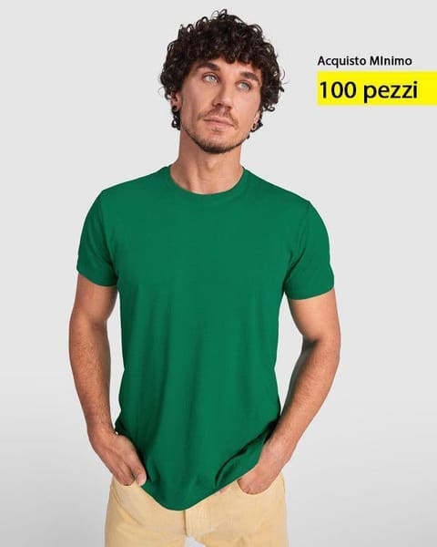 R6424 - Roly Atomic 150 T-Shirt Uomo 100 T-Shirt