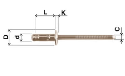 RIV.MULT.INOX 4,8X15 SCAT FAR