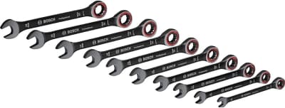 ROBERT BOSCH BOSCH SERIE CHIAVI A CRICCHETTO 10 PZ