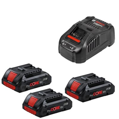 ROBERT BOSCH Starter Set (3x PC 18V 4.0Ah + GAL 188 BOSCH