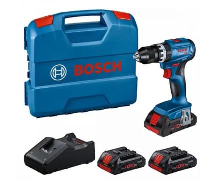 ROBERT BOSCH TRAPANO A BATTERIA GSB18V-45, 3x BOSCH