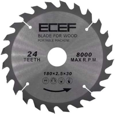 SEGA CIRC.LEGNO/SEGATR. PORTAT 160MM ECEF