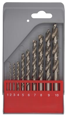 SET 10 PUNTE HSS FRESATE