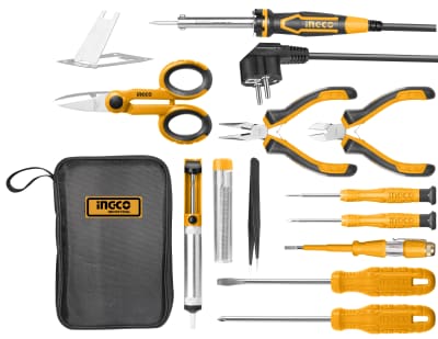 SET 13PX.UTENSILI PER ELETTR.INGCO
