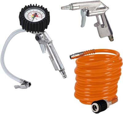 SET 3 ACCESSORI PER COMPRESSORE