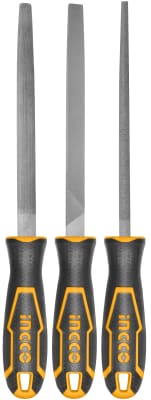 SET 3 LIME 200MM PER ACCIAIO INGCO