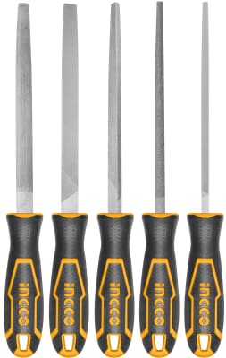 SET 5 LIME PER ACCIAIO INGCO