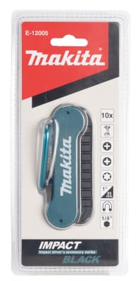 SET C-FORM&amp;ADPT 10PZ IMBLK MAKITA