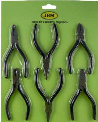 SET DI 6 MINIPINZE DA 120MM JBM