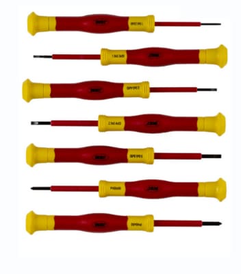 SET DI 7 CACCIAVITI ISOLATTI 1000 V JBM