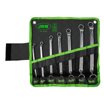 SET DI 7 CHIAVI POLIG.DOPPIE CURVE JBM