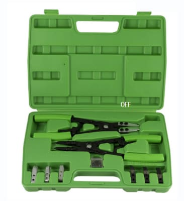 SET DI PINZE SEEGER CON PUNTA INTERCAMBIABILE JBM