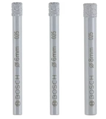 Set di punte PRO Ceramic dry, 6; 6; 8x66; 66; 66 mm