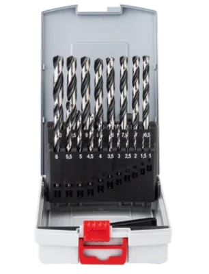 Set punte metallo HSS PointTeQ ProBox, 19pz (Ø1-10 mm)