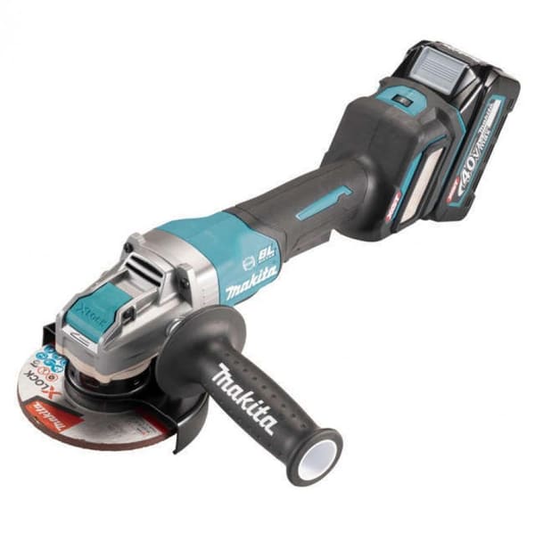 SMERIGLIATRICE 125 MM 40V 2x4Ah MAKITA