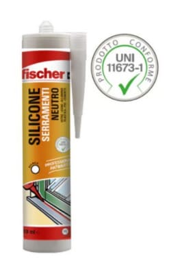 SNF 310-NE SILICONE NERO X SERRAMENTI FISCHER